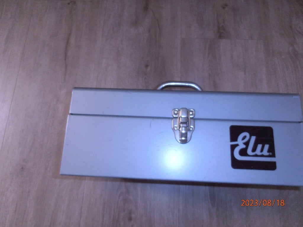 Elu Lamellenfrees Machine met Koffer, Ophalen, Zo goed als nieuw, Elektrisch