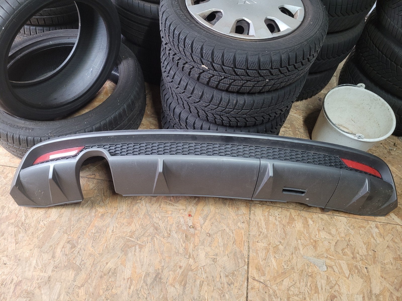 Audi A1 8X S-Line  diffusor  bumper spoiler, Auto-onderdelen, Ophalen, Gebruikt, Audi, Achter