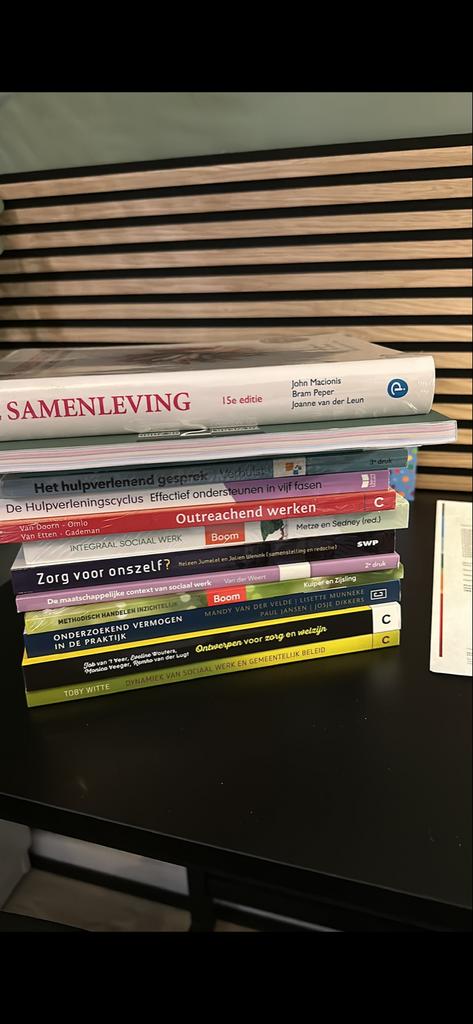 Studieboeken Social Work HBO - NTI (diverse titels), Ophalen, Gamma, Nieuw, HBO