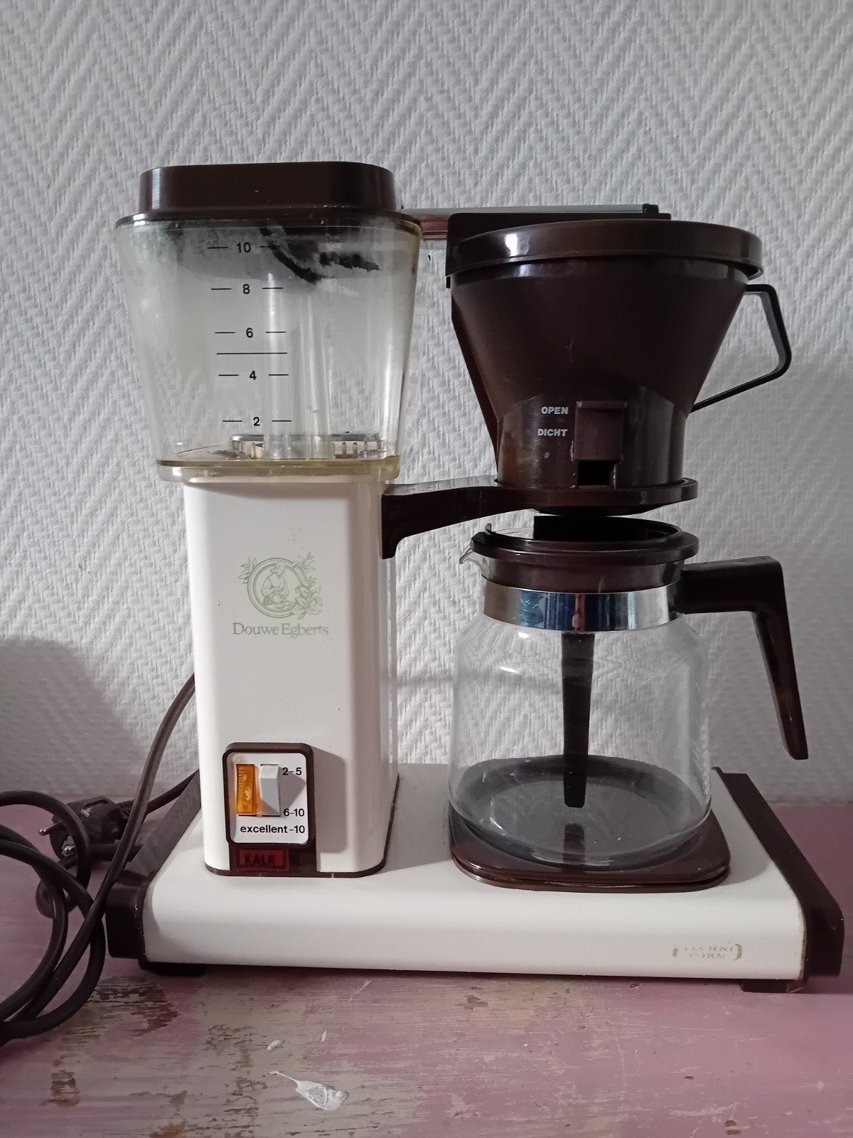 Vintage Douwe Egberts Excellent 10 koffiezetapparaat, Witgoed en Apparatuur, Gebruikt, Koffiemachine, Gemalen koffie, Ophalen of Verzenden