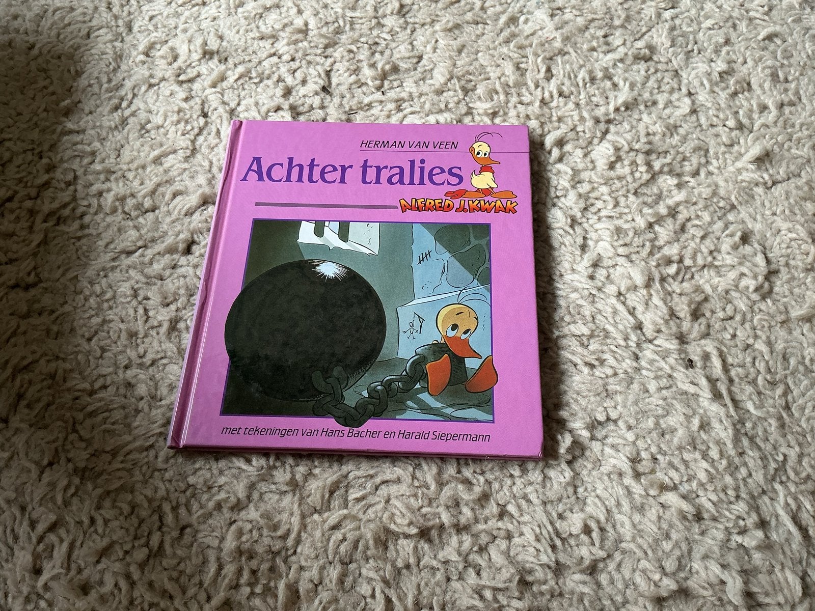 Herman van Veen - Achter tralies (Alfred J. Kwak) giro555, Ophalen of Verzenden, Zo goed als nieuw, Fictie algemeen
