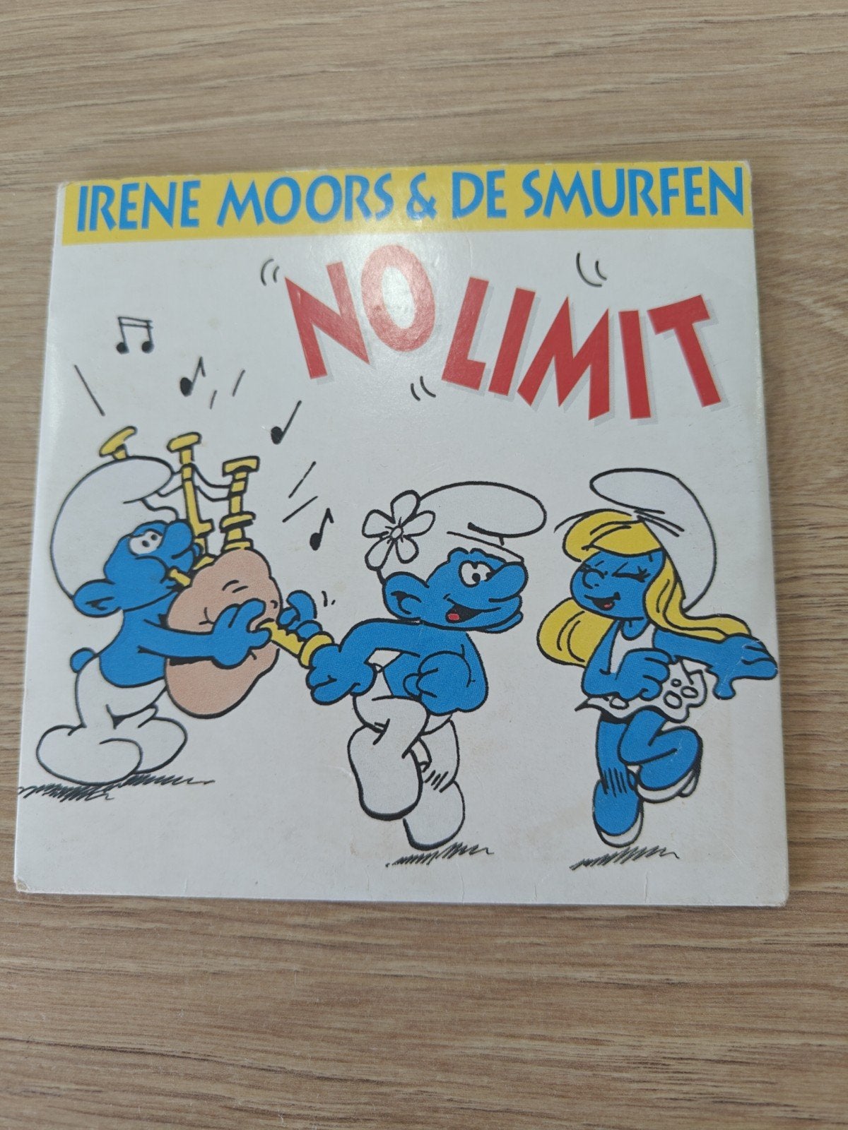 Irene Moors & De Smurfen - No Limit CD Single, Gebruikt, 6 tot 9 jaar, Ophalen of Verzenden, Single