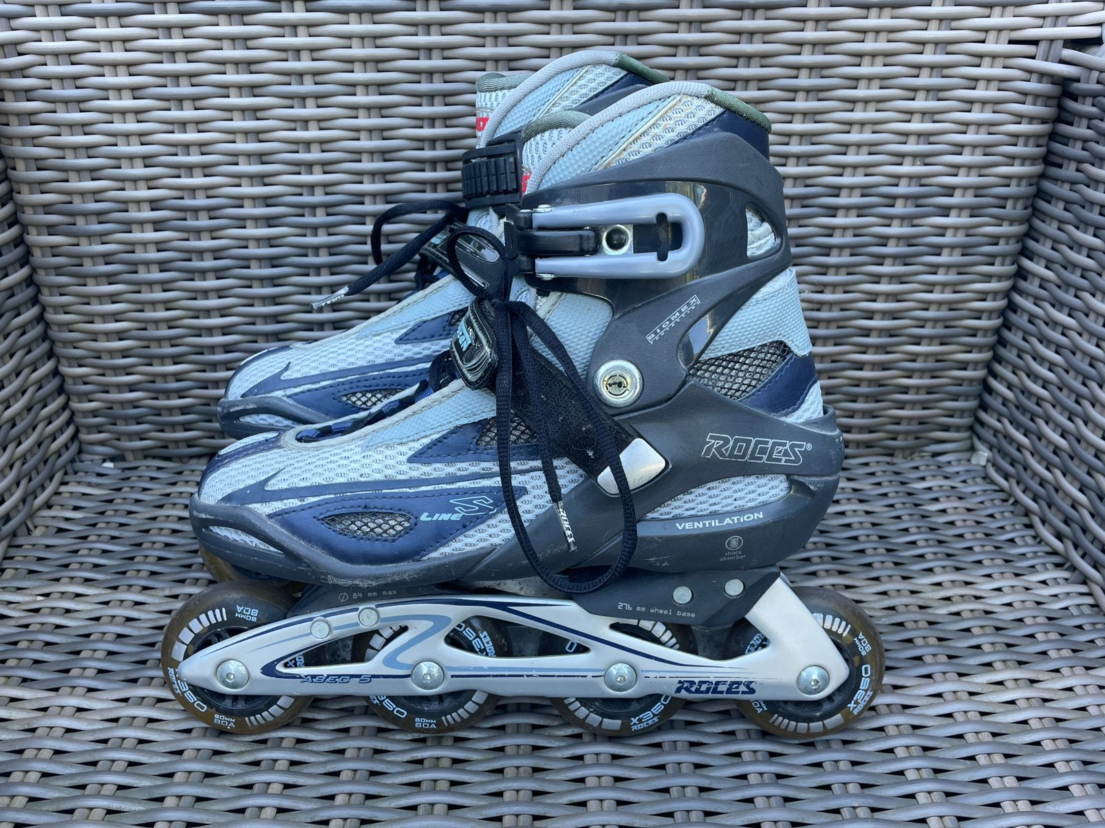 Roces skates/ skeelers dames maat 41, Gebruikt, Roces, Ophalen of Verzenden, Inline skates 4 wielen
