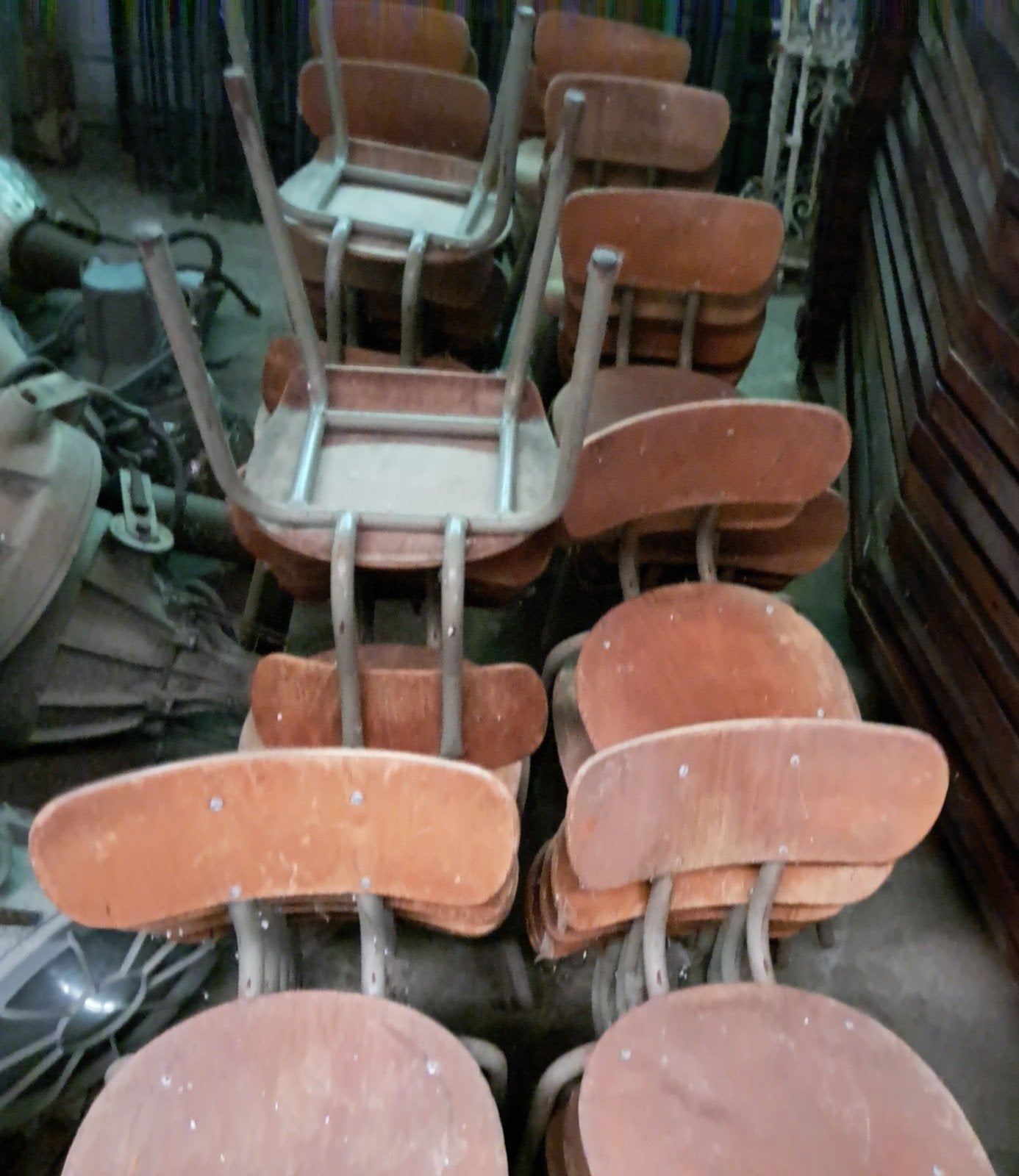 stoel stoeltjes schoolstoeltjes, Ophalen