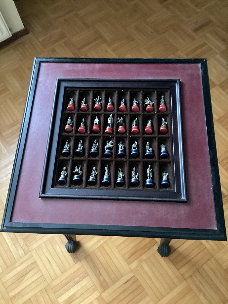 Schaaktafel (originele Franklin Mint met boekje en plaatjes), Ophalen