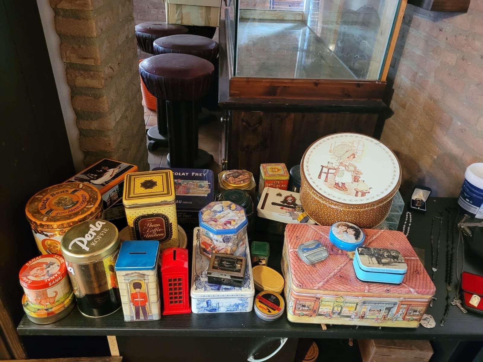 Diverse verzameling vintage blikken, Ophalen, Gebruikt, Overige, Overige merken