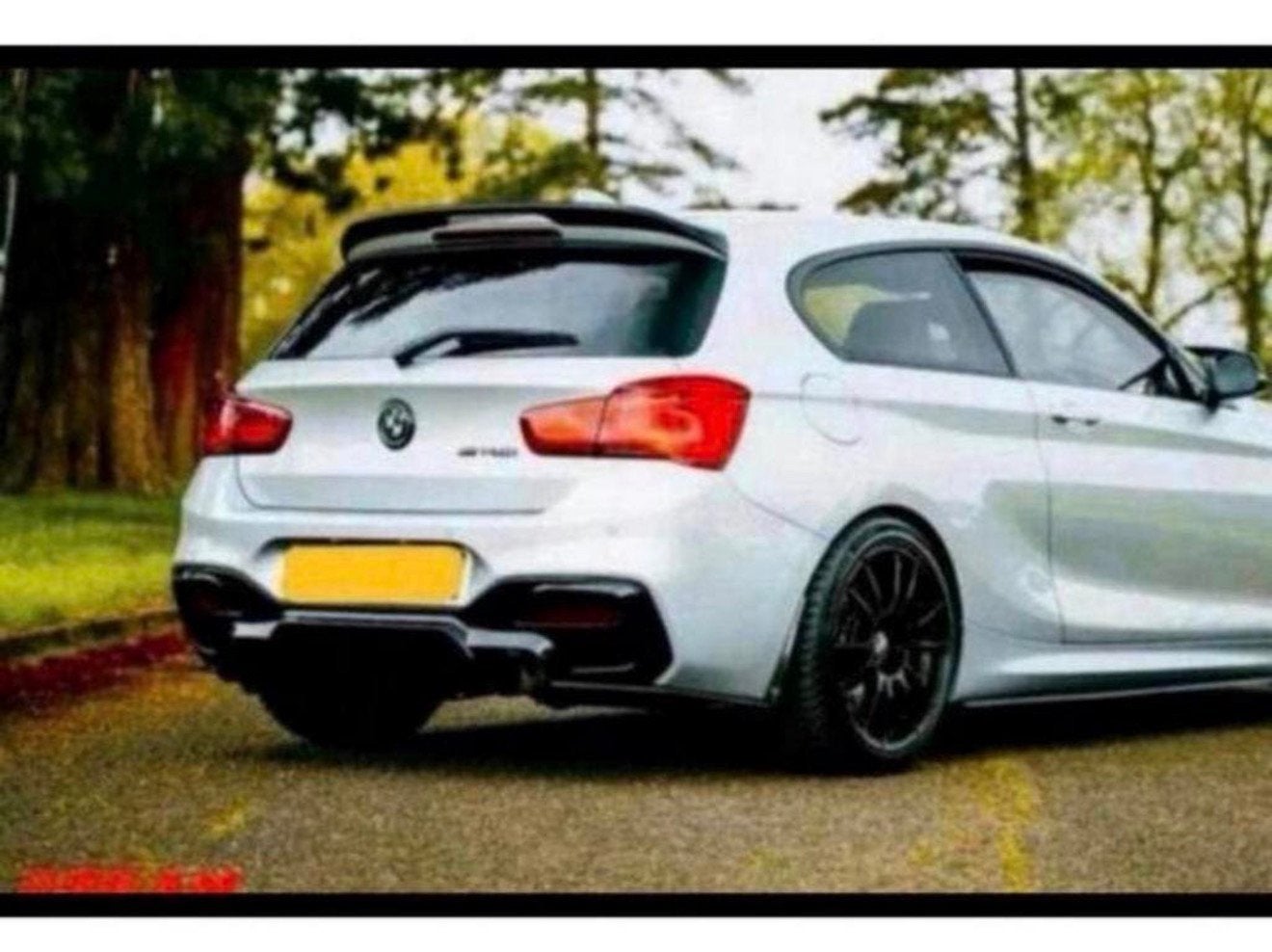 BMW 1-Serie F20 F21 achterspoiler achter lip CARBON spoiler, Ophalen of Verzenden, H, H, H