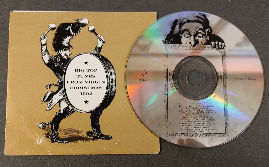 Genesis Peter Gabriel VIRGIN PROMO SAMPLER CD Keith Richards, Eerste persing, Gebruikt, Album, Verzenden