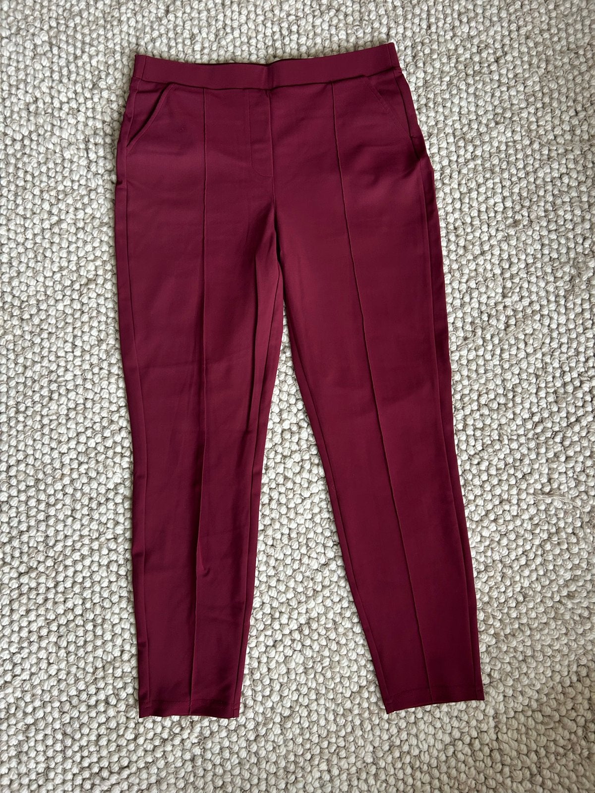 Studio Anneloes Broek - Bordeauxrood - Maat M, Kleding | Dames, Broeken en Pantalons, Maat 38/40 (M), Ophalen of Verzenden, Zo goed als nieuw