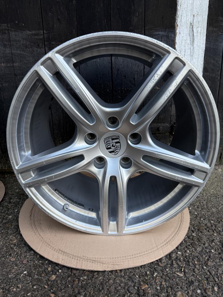 Originele Porsche Panamera turbo 971 velgen 20” 5x130 tpms, Niet ingevuld, Velg(en), Niet ingevuld, Nieuw