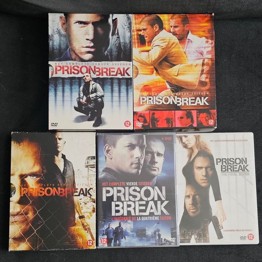 Prison Break 1-4 + The Final Break met NL ondertiteling, Vanaf 12 jaar, Ophalen of Verzenden, Zo goed als nieuw, Actie en Avontuur