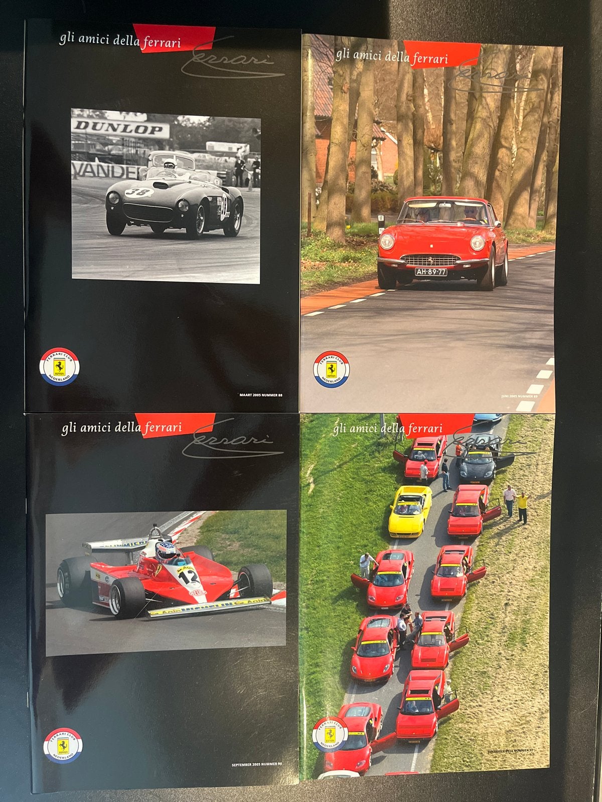 Gli Amici della Ferrari - 4 nummers (2005), Ophalen of Verzenden, Gelezen, Ferrari