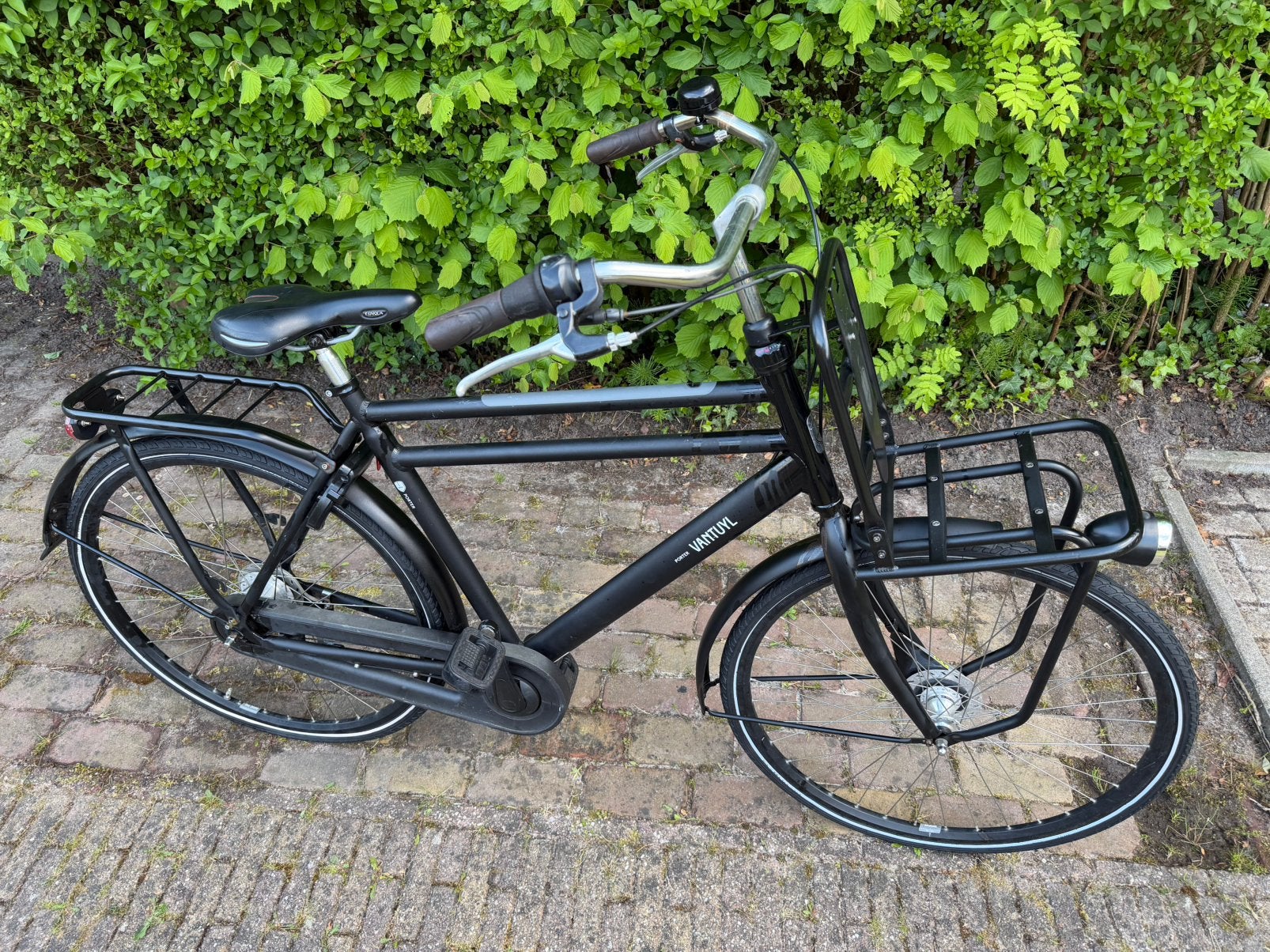 Opafiets Porter Vantuyl, Fietsen en Brommers, Versnellingen, 49 tot 53 cm, Zo goed als nieuw, Schijfrem
