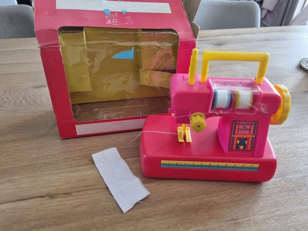 Vintage Hema speelgoed naaimachine, Ophalen of Verzenden