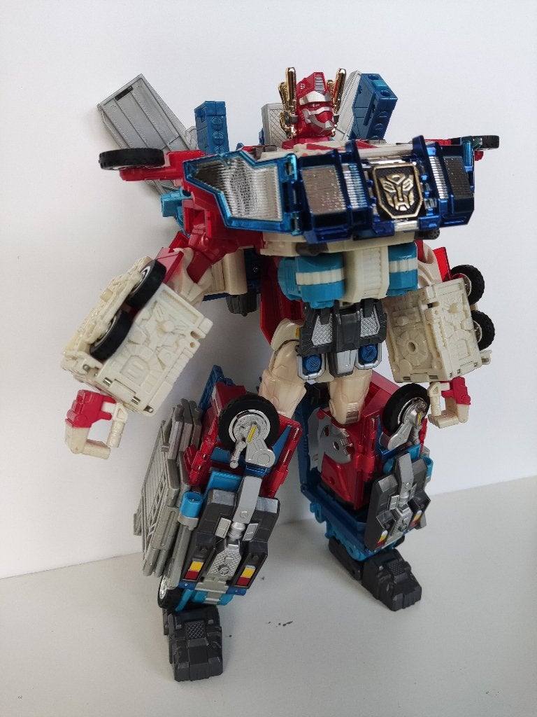 Transformers Takara Car Robots | God Fire Convoy C001 & C023, Overige generaties, Ophalen of Verzenden, Zo goed als nieuw, Autobots