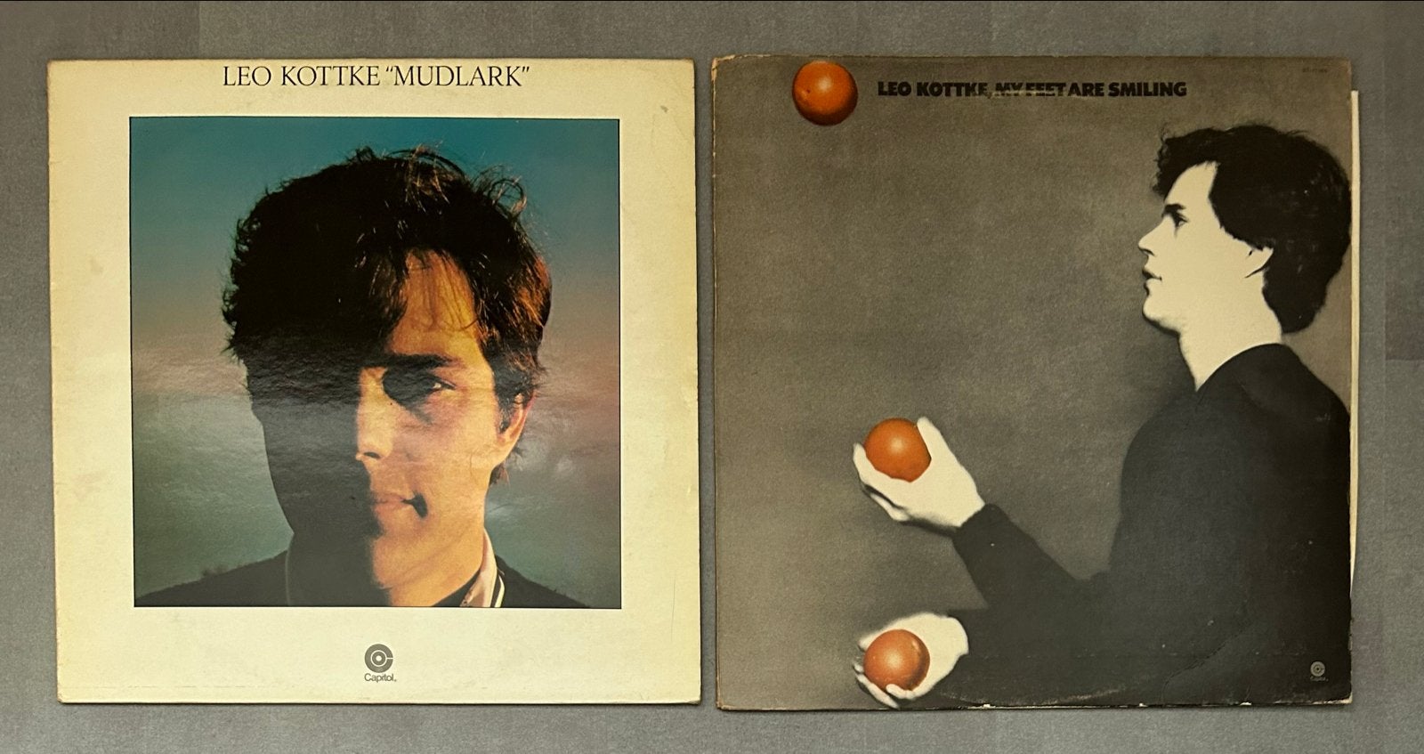 Leo Kottke - Mudlark & My Feet Are Smiling LP's, Ophalen of Verzenden, Gebruikt