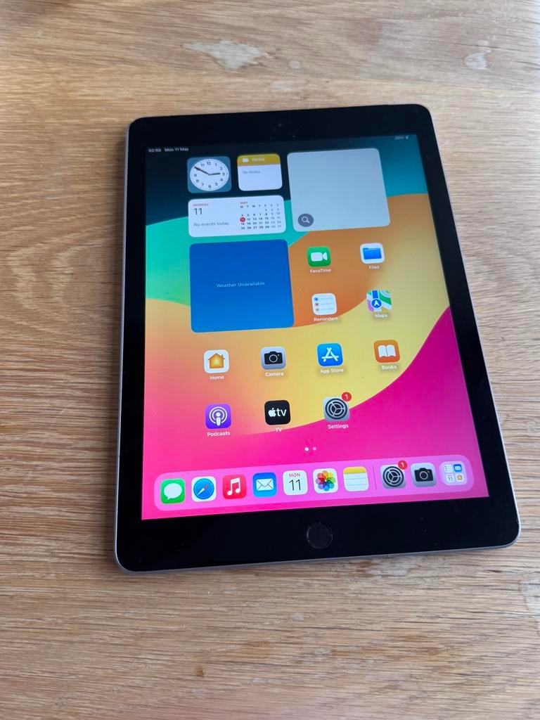 iPad 6 128gb wifi + cellular - grijs, Computers en Software, Apple iPads, 10 inch, Apple iPad, 1 park way apple, Ophalen of Verzenden