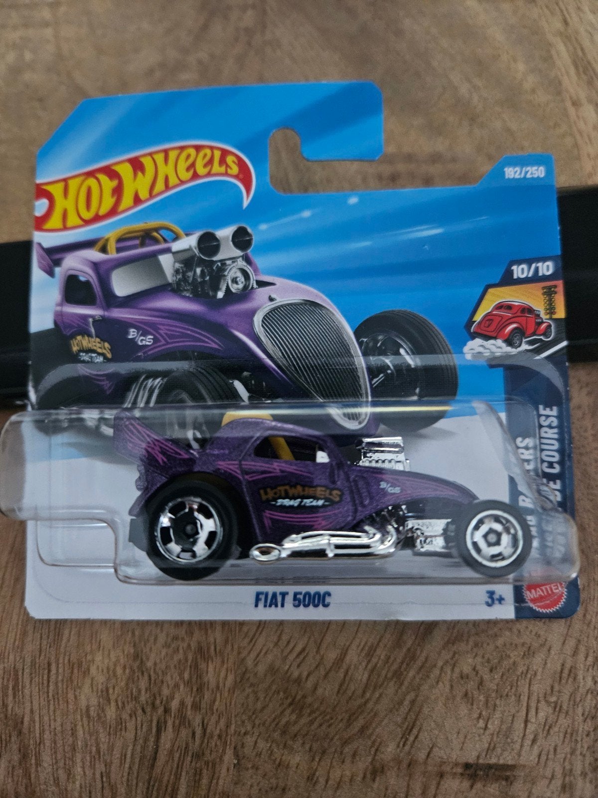 Hotwheels Fiat 500C Nieuw, Ophalen of Verzenden, Nieuw, Auto