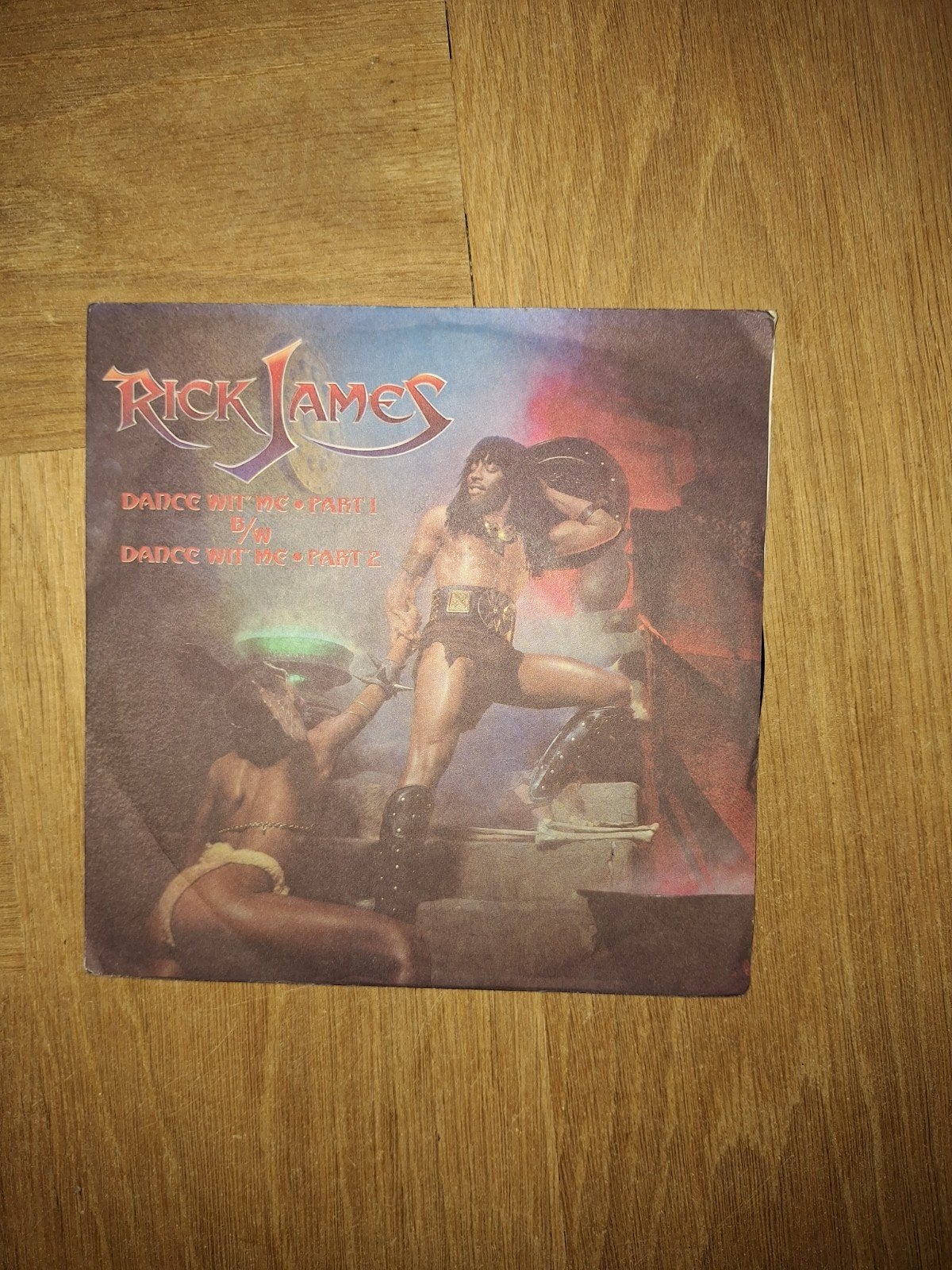 Rick James - Dance Wit' Me (Part 1 & 2) 7 inch vinyl, Gebruikt, 7 inch, EP, R&B en Soul