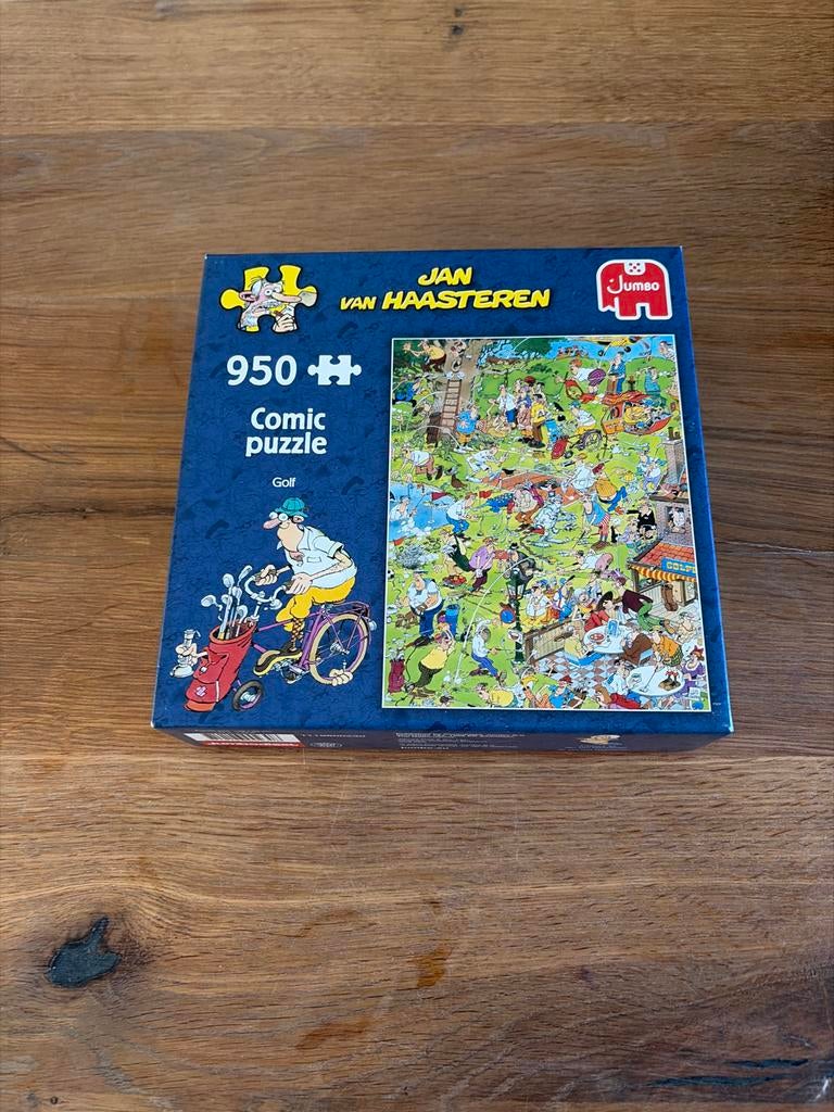 Jan van Haasteren Comic Puzzel - Golf - 950 stukjes, Hobby en Vrije tijd, Denksport en Puzzels, Gebruikt, Legpuzzel, 500 t/m 1500 stukjes