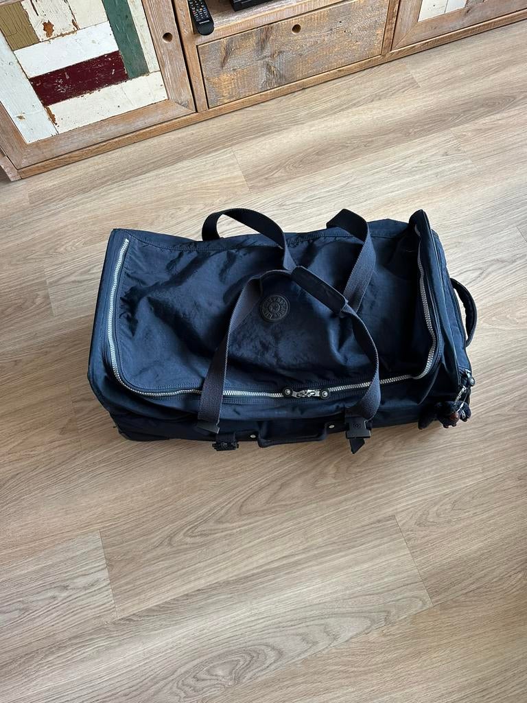Kipling TEAGAN reiskoffer L, Gebruikt, Blauw, Minder dan 35 cm, Ophalen of Verzenden