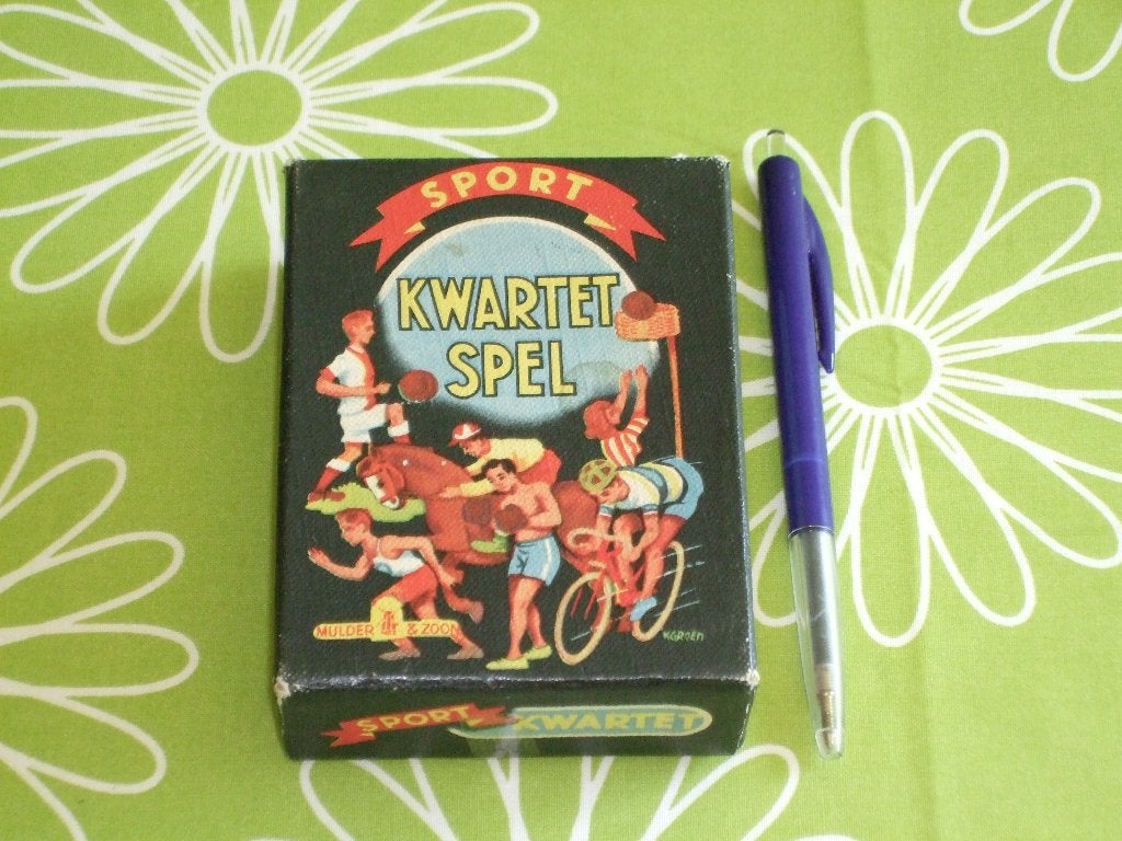 Vintage Sport kwartet, Ophalen of Verzenden, Gebruikt, Kwartet(ten)