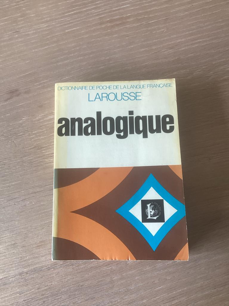 Franstalig Analogie-woordenboek Larousse, Ophalen of Verzenden, Gelezen, Non-fictie