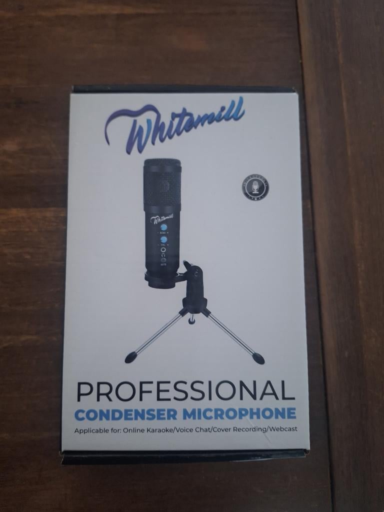 Microfoon Whitemill, Ophalen of Verzenden, Nieuw, Overige typen, Overige merken