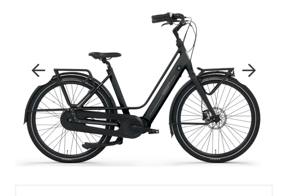BSP E-bike middenmotor 6mnd oud, Zo goed als nieuw, 51 tot 55 cm, 50 km per accu of meer, Ophalen