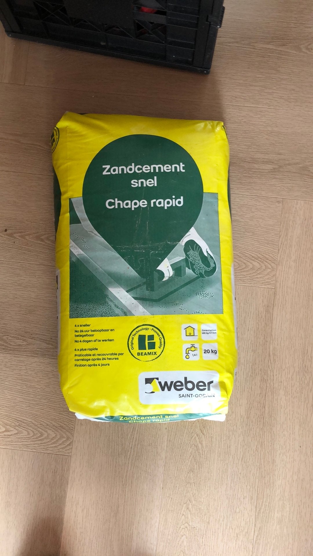 Weber zandcement snel, Ophalen, Zo goed als nieuw, Kalkzandstenen