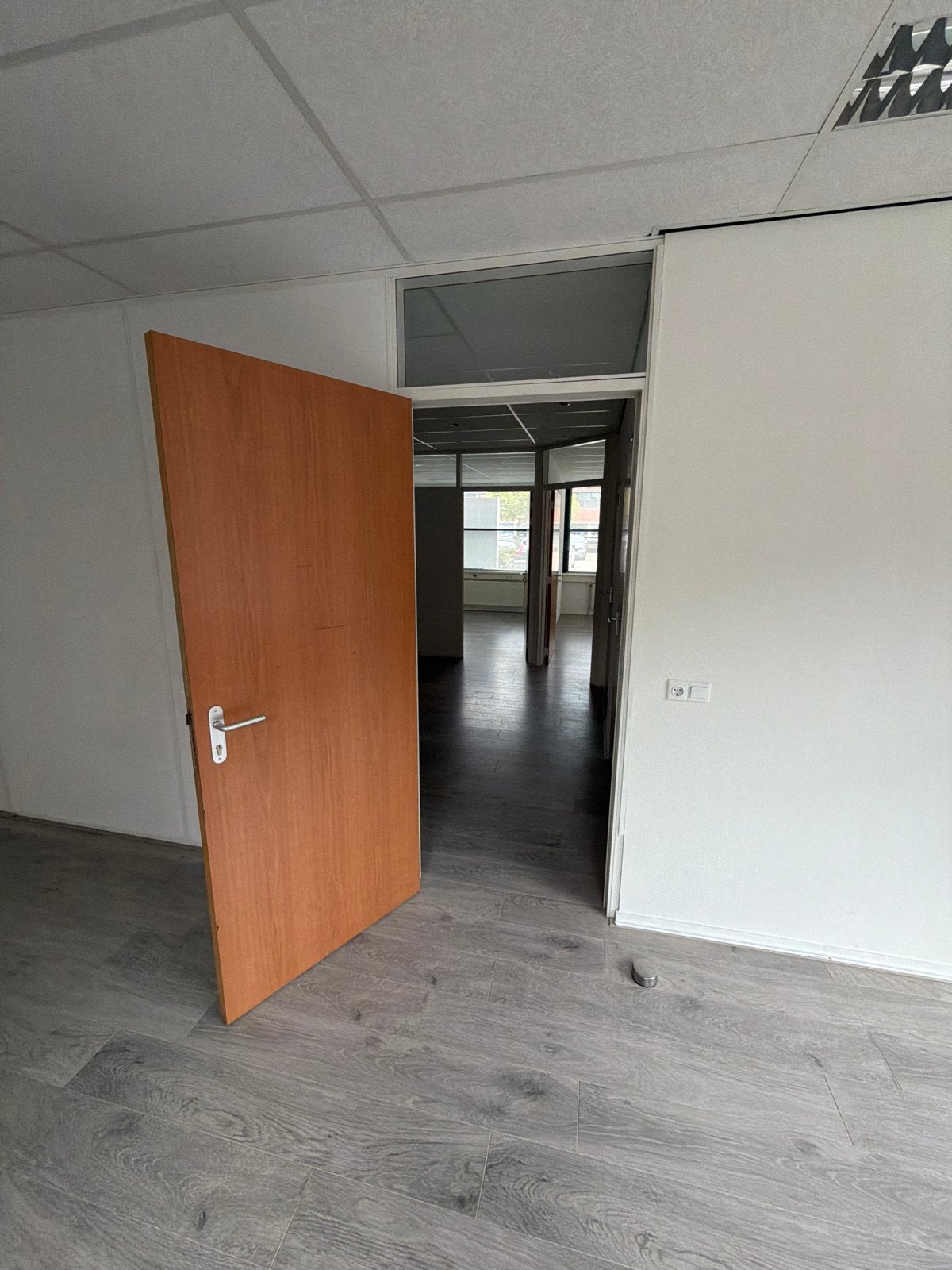 Kantoorruimte scheidingswanden met deuren, Ophalen of Verzenden, Gebruikt