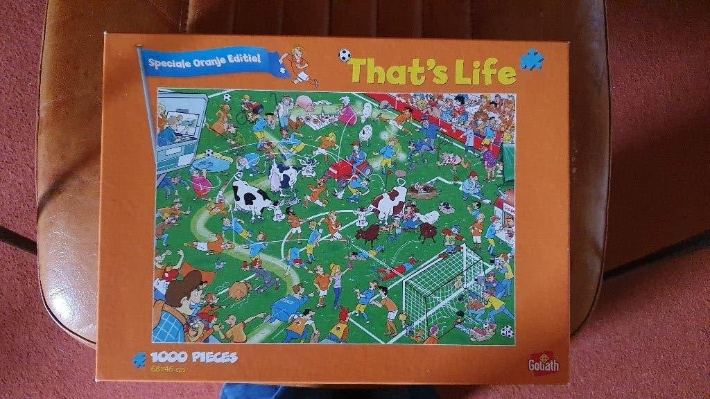 That's Life Speciale Oranje Editie, Ophalen of Verzenden, 500 t/m 1500 stukjes, Zo goed als nieuw, Legpuzzel