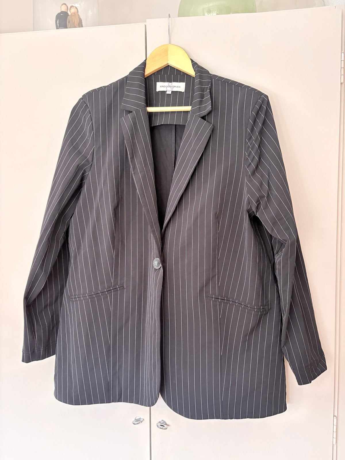 Blazer travelstof &Co zgan, Zwart, Maat 46/48 (XL) of groter, Ophalen of Verzenden, Zo goed als nieuw