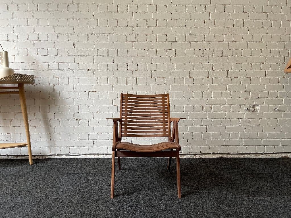 Rex Kralj 120 Lounge Chair bij TheReSales, Ophalen, Design, 75 tot 100 cm, Zo goed als nieuw