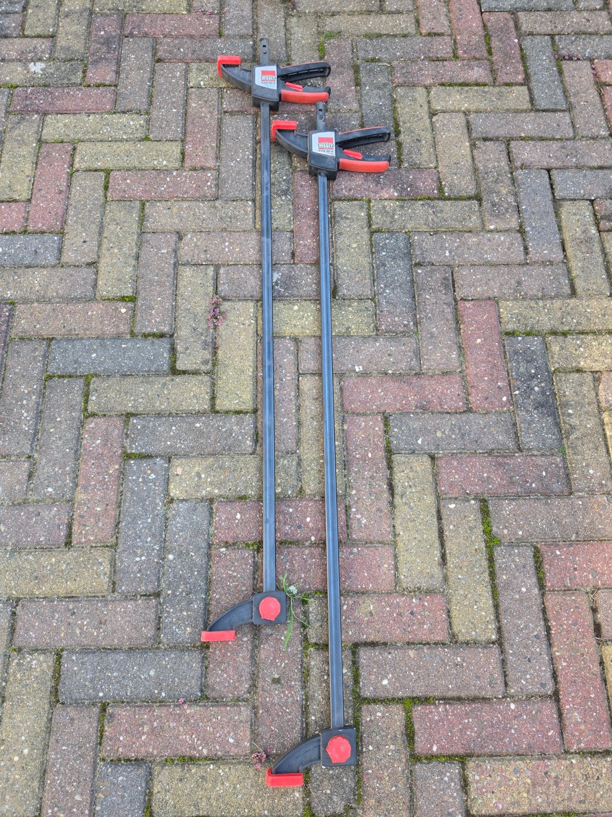 2x Bessey Lijmklem EZS 90-8 - 900 x 80 mm, Ophalen, Gebruikt, Klem, Overige merken
