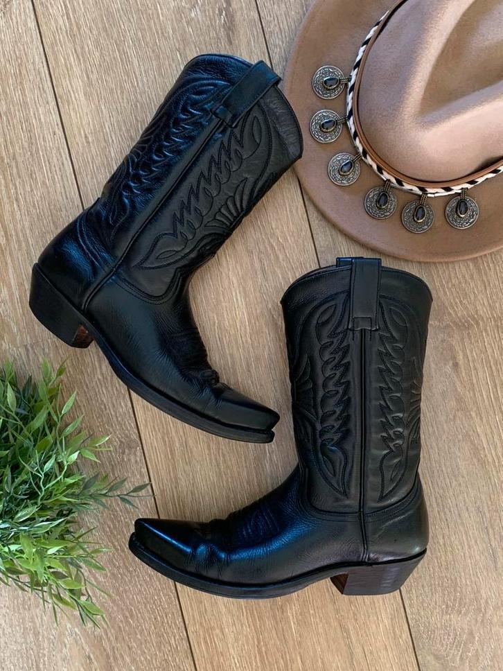 Tiag?s Boots 37 38 western boots bohemian cowboylaarzen, Hoge laarzen, -, Zwart, -