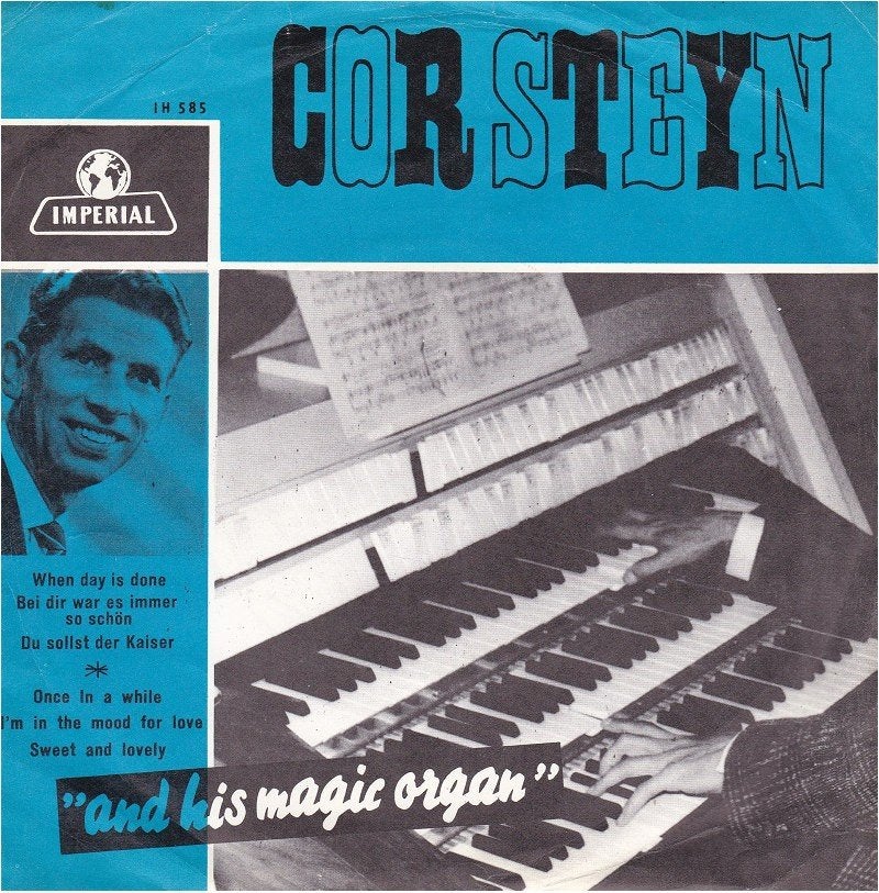 Cor Steyn - And His Magic Organ (Single), Fotohoes, Ophalen of Verzenden, Gebruikt, Pop