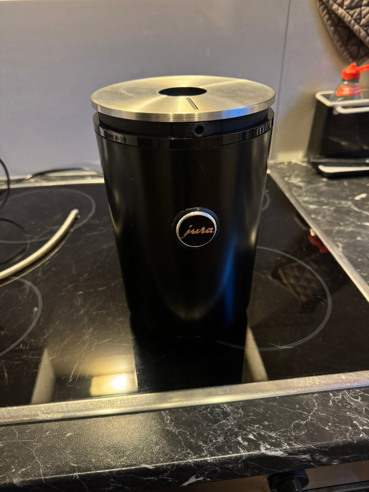 Jura cool control 1ltr met rvs melkslang melkkoeler, Witgoed en Apparatuur, Ophalen of Verzenden, Zo goed als nieuw, Jura, Melkaccessoire