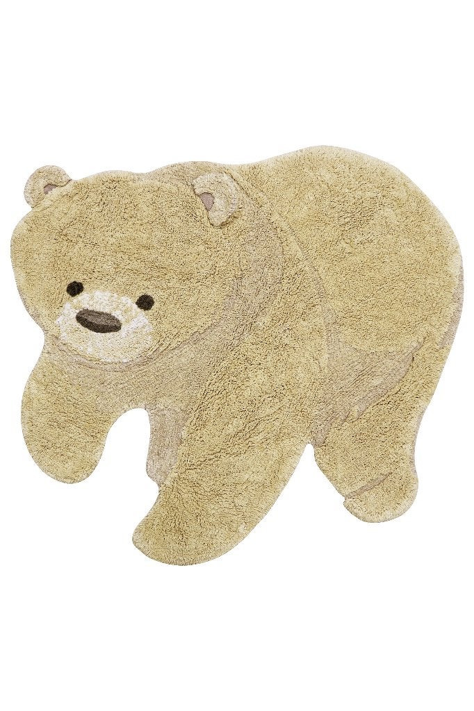 Kindervloerkleed Beer Geel Lorena Canals, Lorena Canals, Nieuw, Customerservice@lorenacanals.com, Ponce de Leon 4, 08960 Sant Just Desvern (Barcelona), Spanje