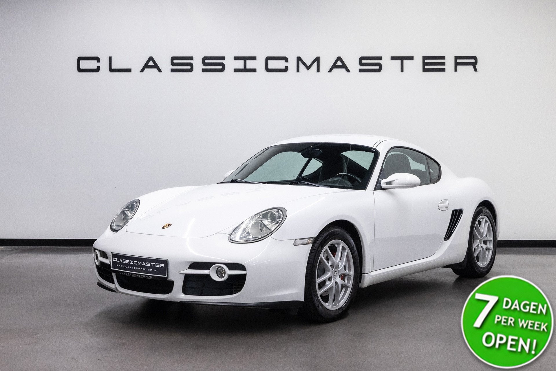 Porsche Cayman 2.7 Fiscale waarde € 8.000,- (bj 2006), Auto's, Porsche, Achterwielaandrijving, Gebruikt, Zwart, Bedrijf