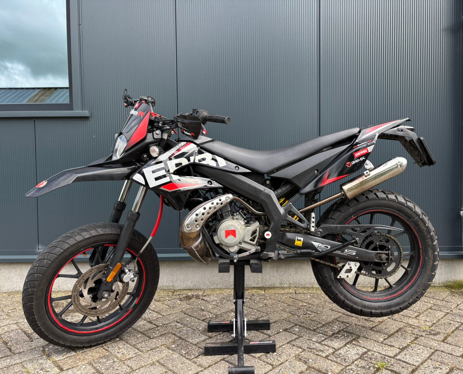 Derbi Senda DRD X-treme 50R, Ophalen, 6 versnellingen, Gebruikt, 50 cc