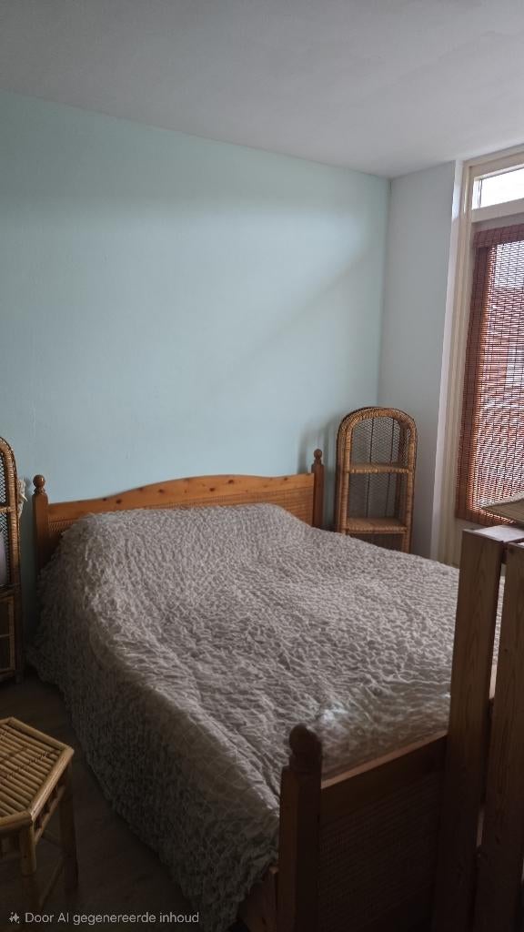2 persoonsbed met bedbodems, Ophalen, Gebruikt, Tweepersoons, 200 cm