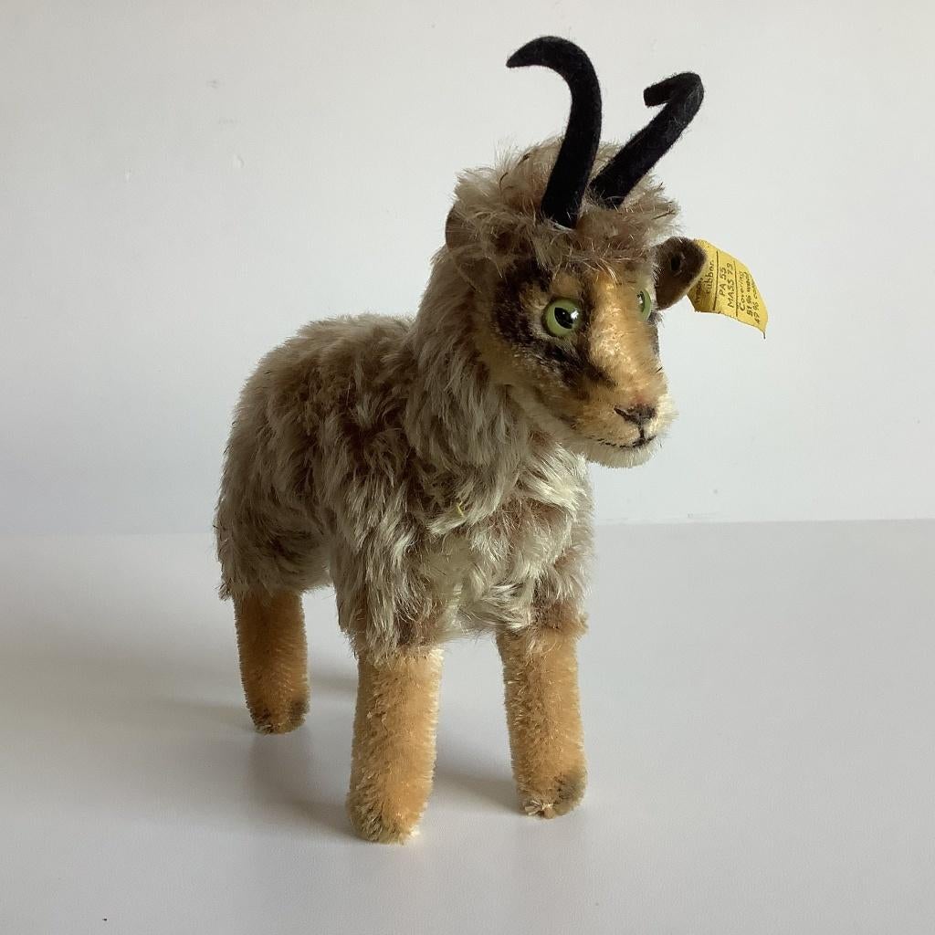Vintage Steiff gems met knop en label, Ophalen of Verzenden