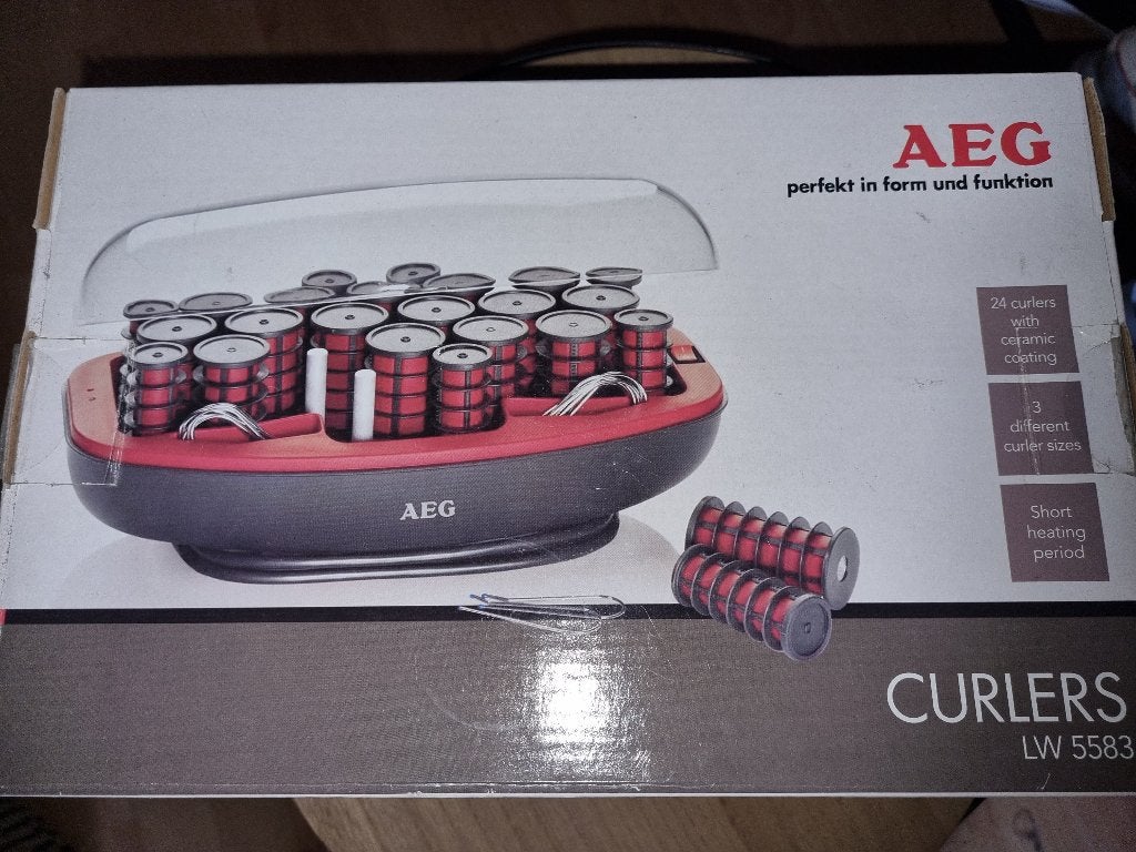 Elektrische krulspelden, Witgoed en Apparatuur, Ophalen, Zo goed als nieuw, Haarverzorging