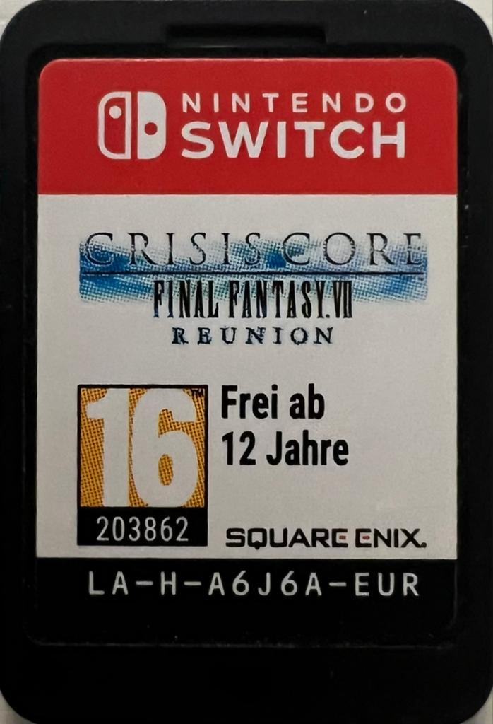 Crisis Core Final Fantasy VII Reunion Nintendo Switch, 1 speler, Ophalen of Verzenden, Zo goed als nieuw, Role Playing Game (Rpg)