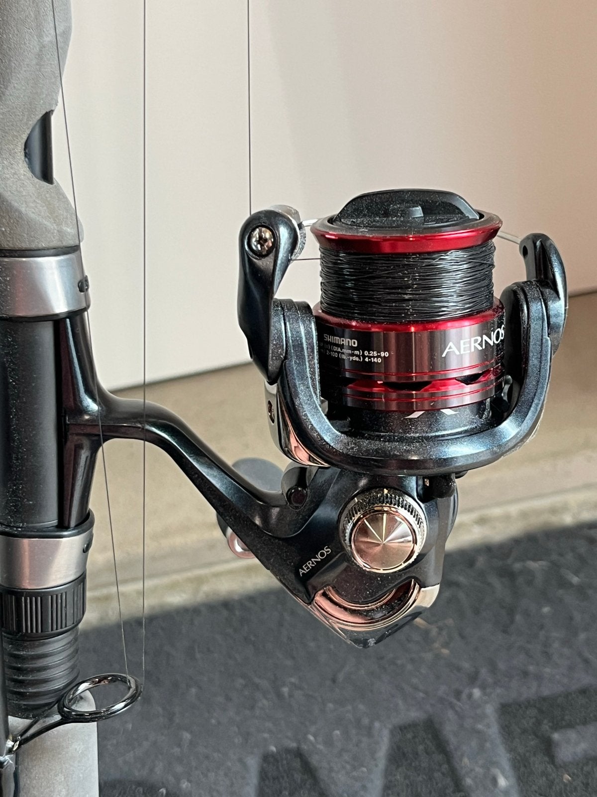 Shimano Aernos 1000FB Molen - Topstaat, Ophalen of Verzenden, Zo goed als nieuw, Molen