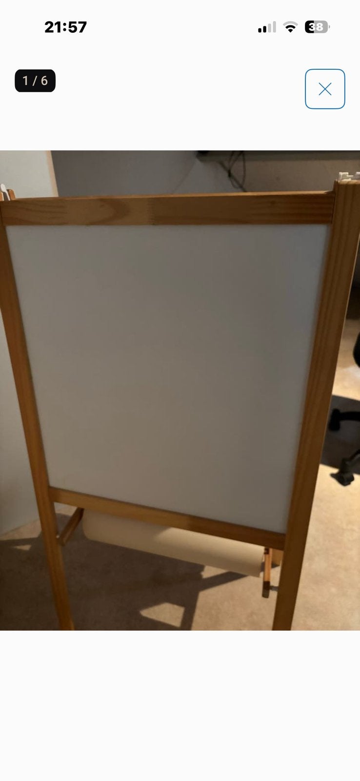 IKEA MÅLA tekenbord/schoolbord, Diversen, Schoolborden, Gebruikt, Krijtbord, Ophalen