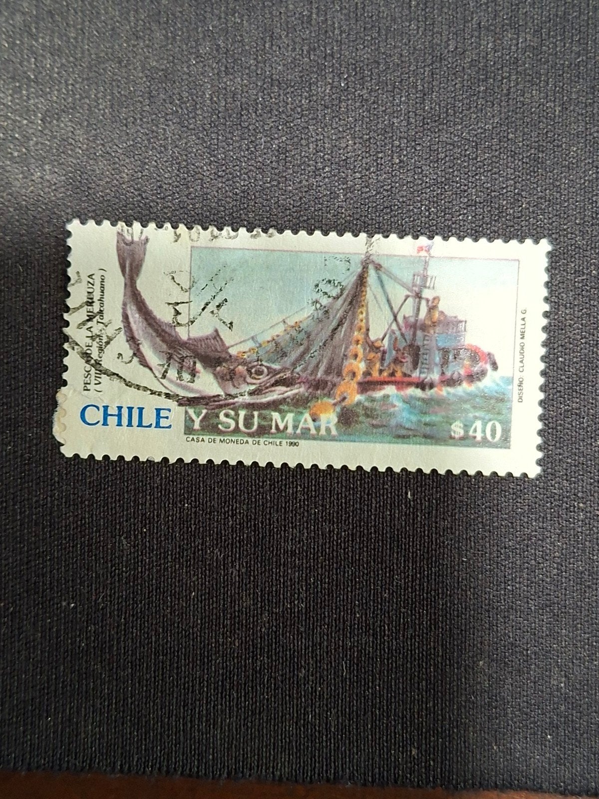 Chili, Verzenden, Gestempeld, Zuid-Amerika