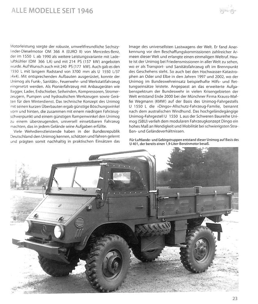 Unimog - Alle Typen, Alle Modelle, Alle Daten seit 1946, Verzenden, Nieuw, Peter Schneider, Tractor en Landbouw