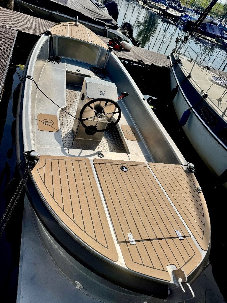 Van Vossen 550 Sloep | 2021 | Honda 8 pk | Elektrische start, Watersport en Boten, 8 pk, Verlichting, Gebruikt, Aluminium